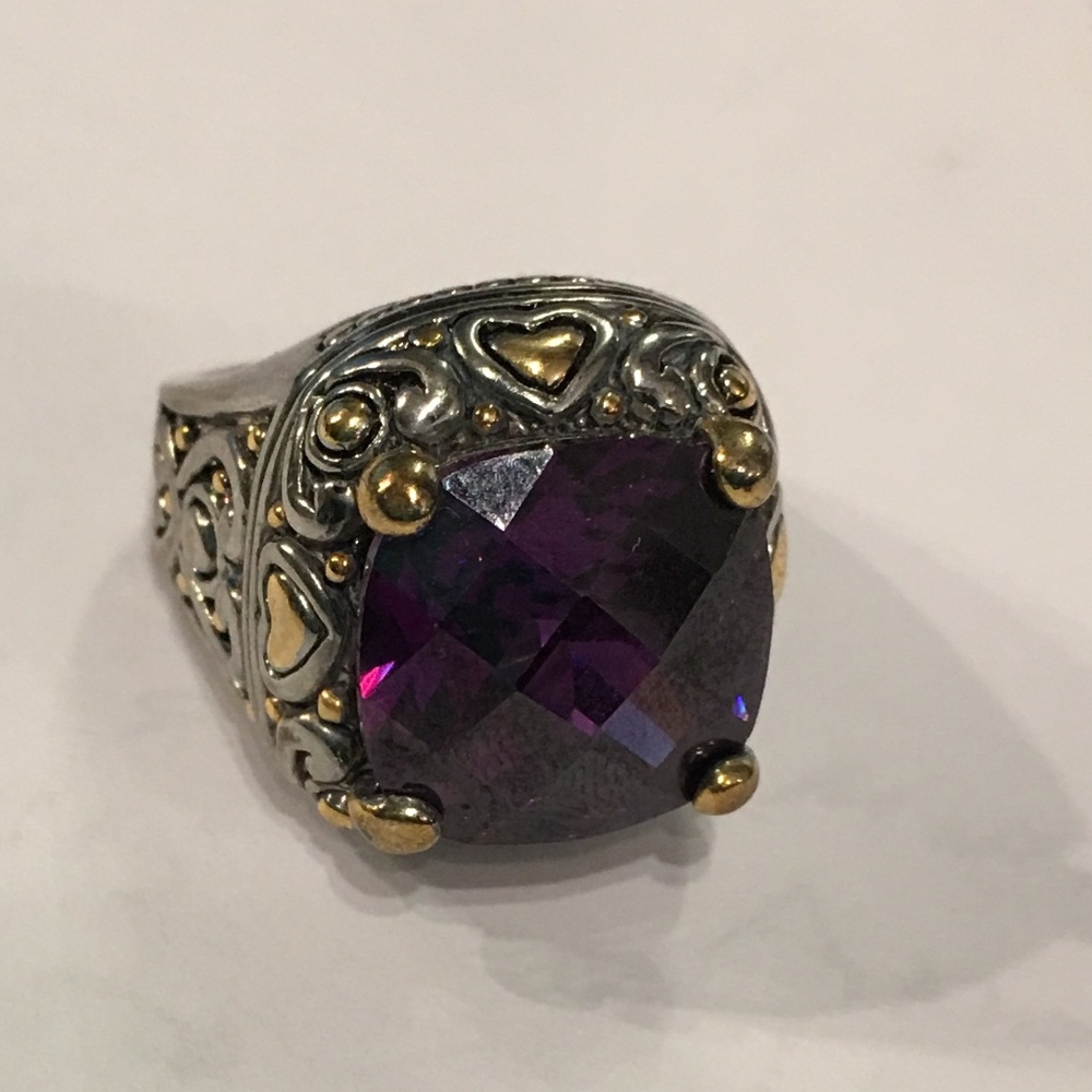 Purple Stone Ring